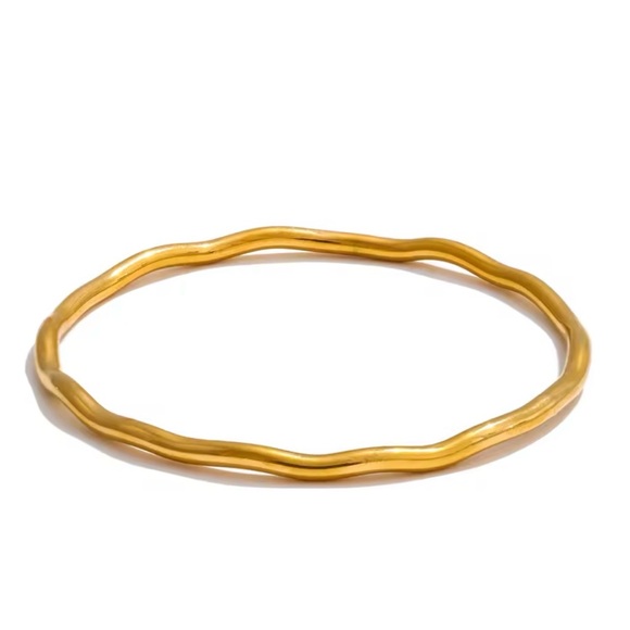 Solis Wave Bangle - Picture 1 of 8
